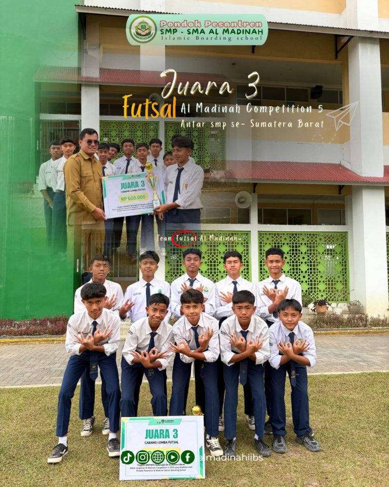 Siswa Al Madinah Raih Juara 2 dan 3 Lomba Futsal AC5